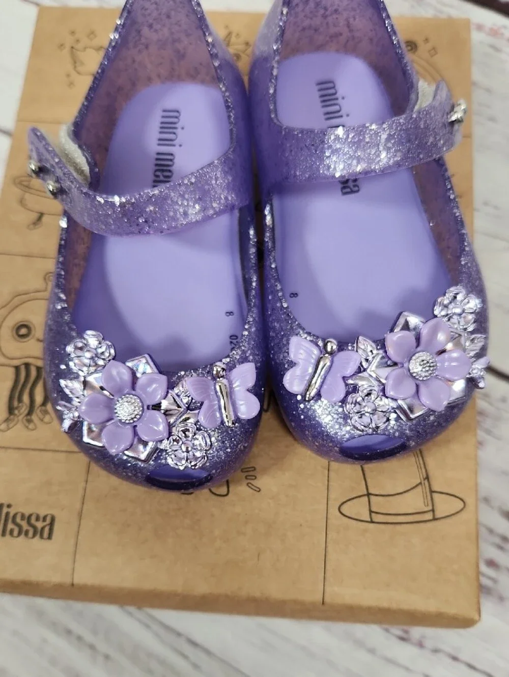 Mini Melissa sparkling lilac